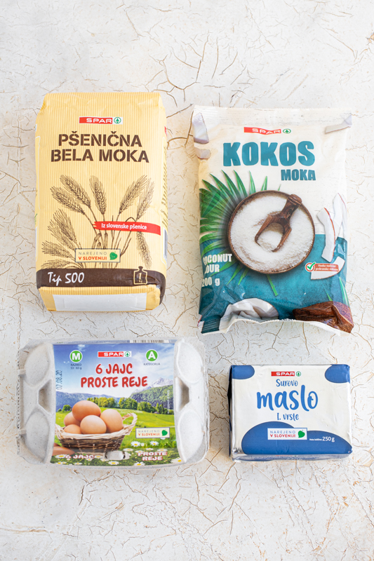 Mehki kokosovi piškoti Leaneen recept