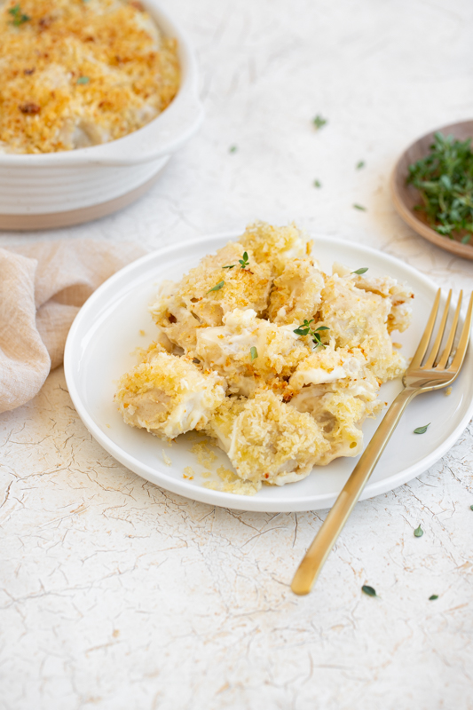 Gratinirani tortelini s hrustljavo skorjico Leaneen recept