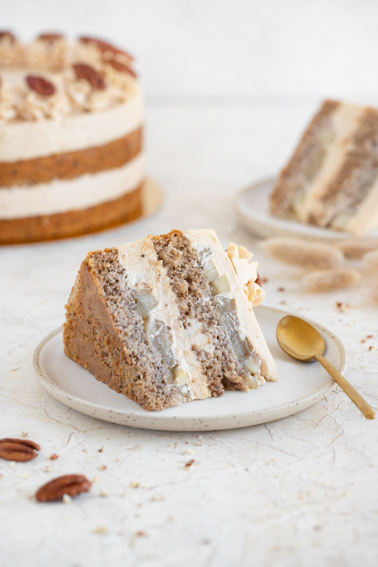 Karamelna torta z jabolki in pekani Leaneen recept Karamelna torta z jabolki in pekani Leaneen recept