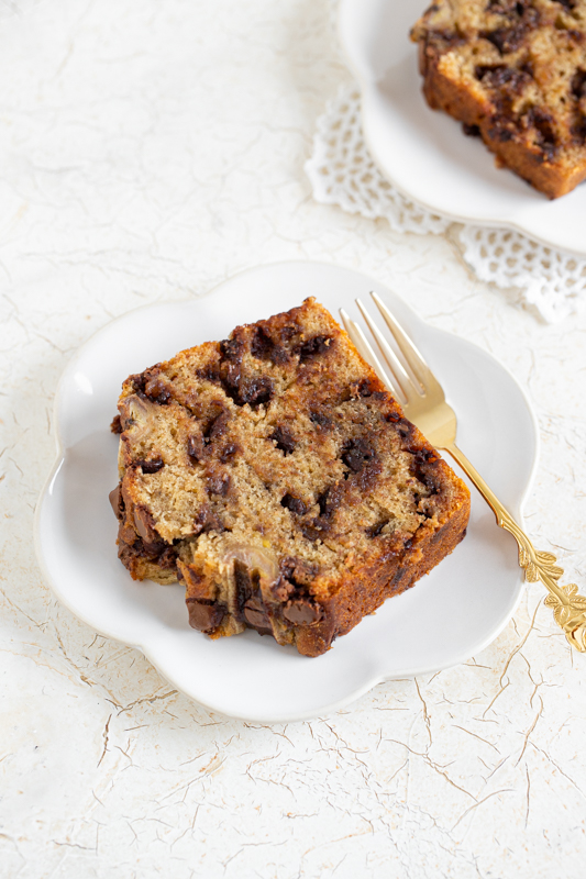 Bananin kruh s čokoladnimi kapljicami Leaneen recept Bananin kruh s čokoladnimi kapljicami Leaneen recept