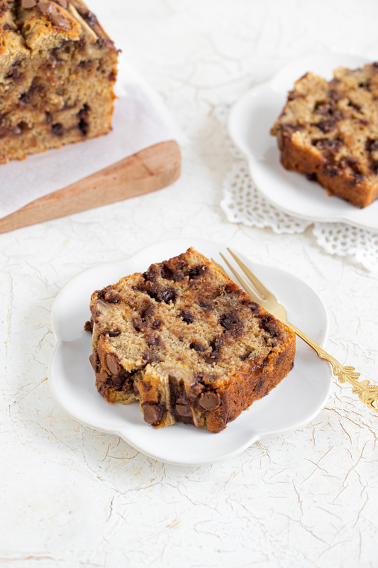 Bananin kruh s čokoladnimi kapljicami Leaneen recept Bananin kruh s čokoladnimi kapljicami Leaneen recept