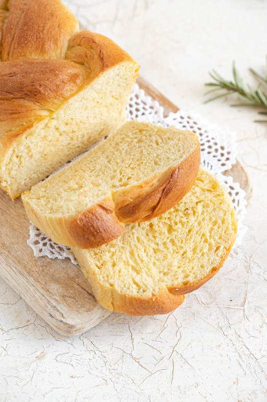 Pleteni mlečni kruh Leaneen recept